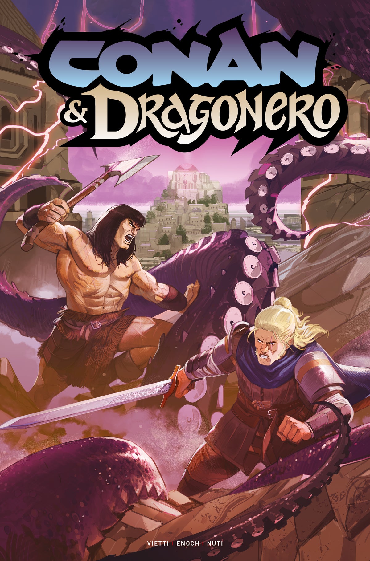 CONAN & DRAGONERO #7 (OF 7) CVR A LORENZO NUTI (MR) | TITAN COMICS | Comicbookeroo