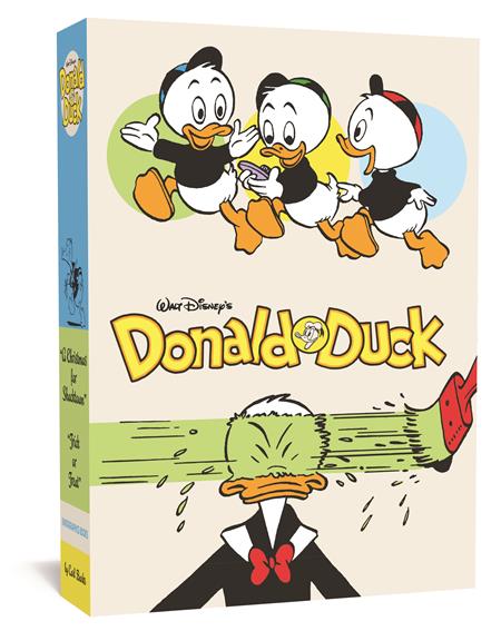 WALT DISNEYS DONALD DUCK GIFT BOX SET A CHRISTMAS FOR SHACKTOWN & TRICK OR TREAT VOLS 11 & 13 HC (Backorder, Allow 4-5 Weeks)