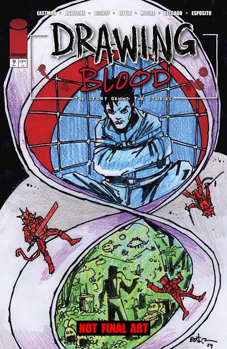 DRAWING BLOOD #9 (OF 12) CVR A KEVIN EASTMAN (Backorder, Allow 4-5 Weeks) | IMAGE COMICS | Comicbookeroo