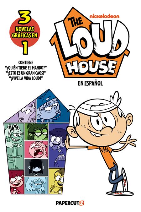 LOUD HOUSE 3 IN 1 TP VOL 01 (Spanish Edition) (Backorder, Allow 4-5 Weeks)