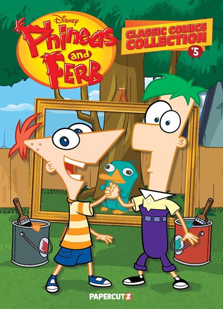 PHINEAS AND FERB CLASSIC COMICS COLLECTION HC VOL 05 (Backorder, Allow 4-5 Weeks)
