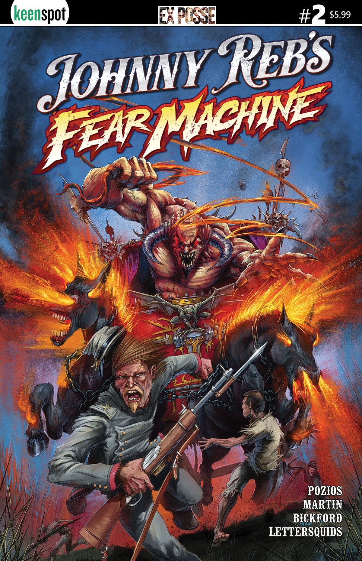JOHNNY REBS FEAR MACHINE #2 CVR A TOBY WILLSMER (09 Dec Release)