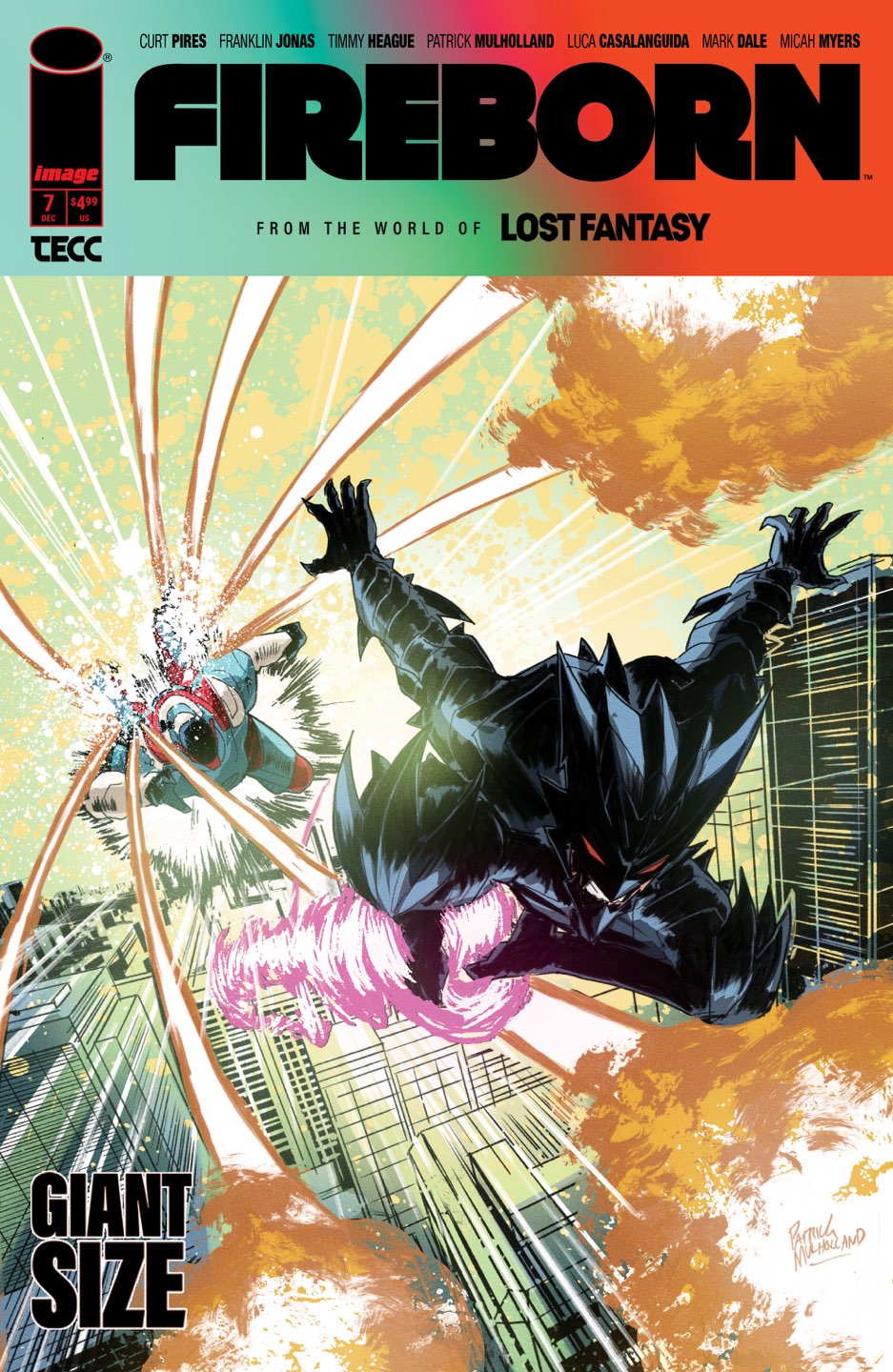 FIREBORN #7 CVR A PATRICK MULHOLLAND