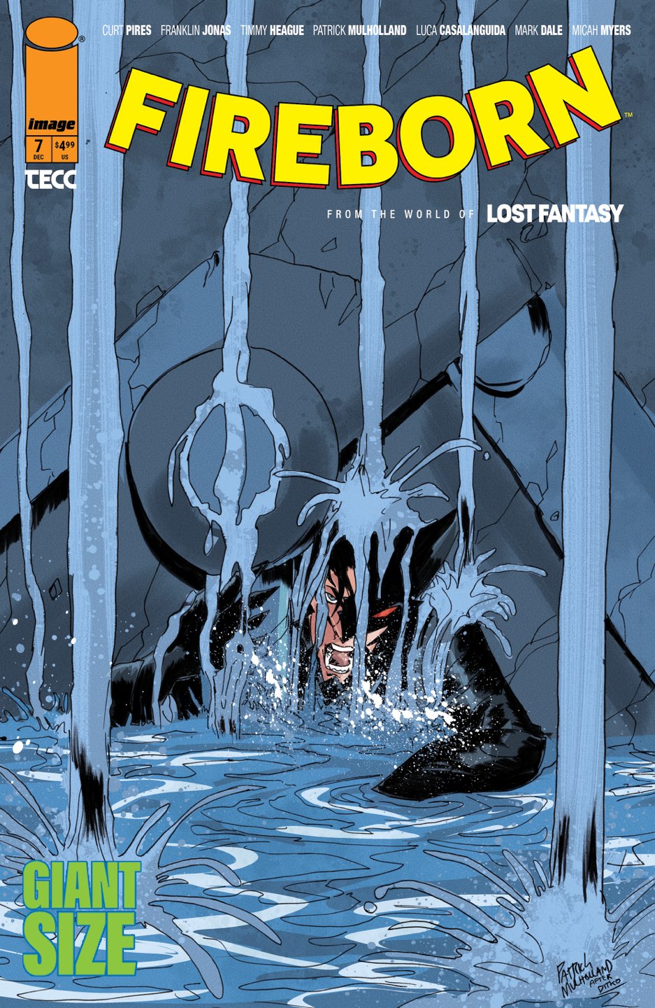 FIREBORN #7 CVR B PATRICK MULHOLLAND HOMAGE VAR
