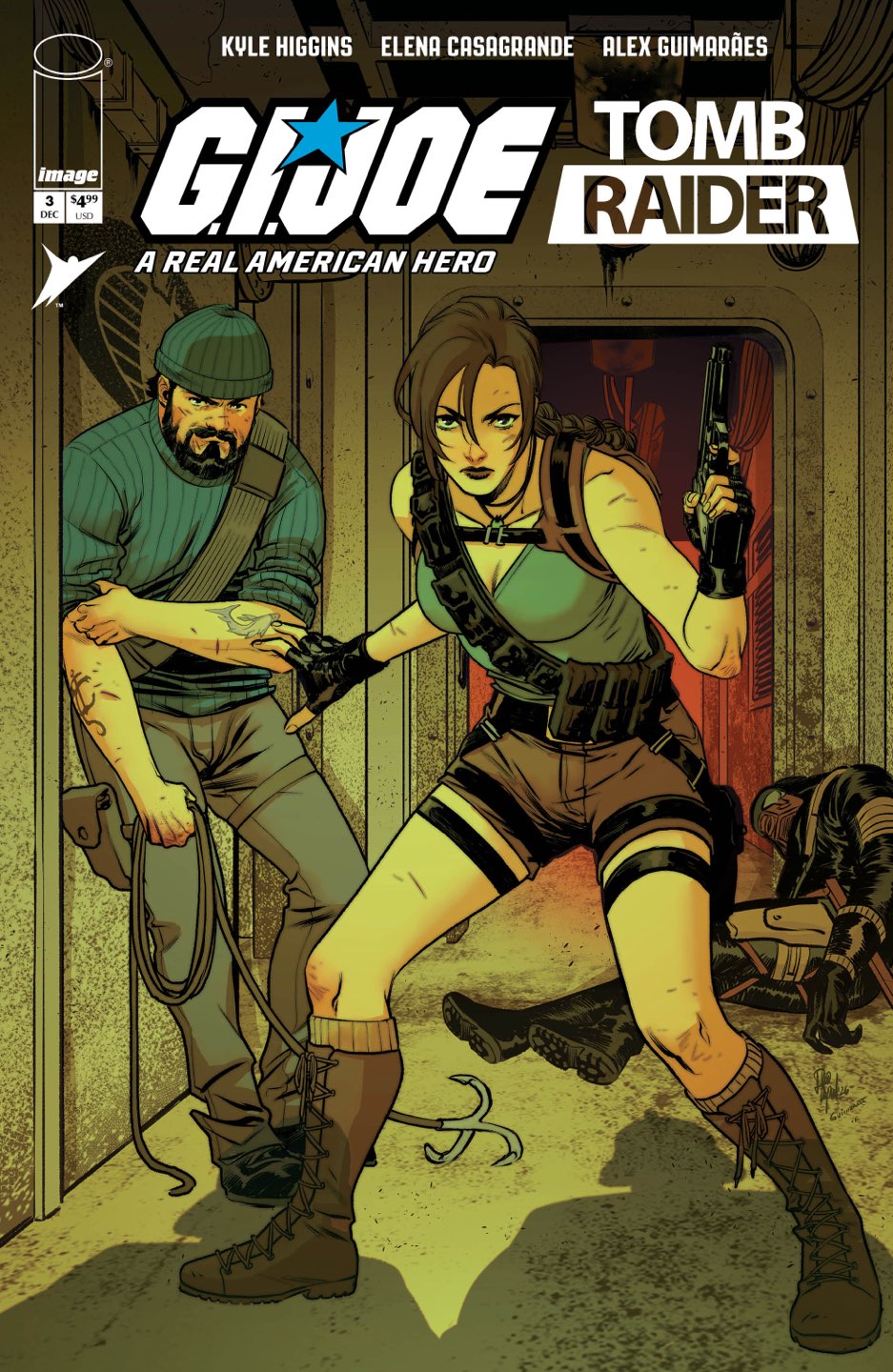 GI JOE A REAL AMERICAN HERO TOMB RAIDER #3