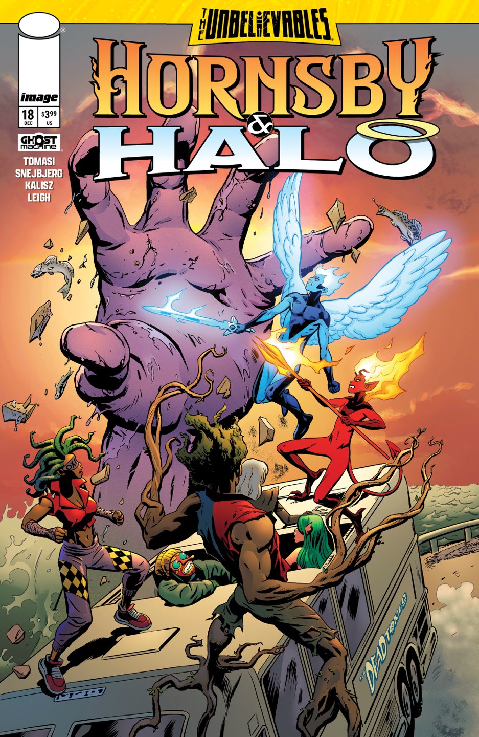 HORNSBY & HALO #18 CVR A PETER SNEJBJERG & JOHN KALISZ | IMAGE COMICS | Comicbookeroo