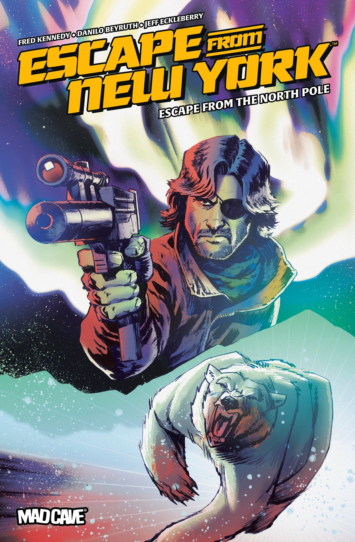 ESCAPE FROM NEW YORK ESCAPE FROM THE NORTH POLE (ONE SHOT) CVR A ADAM GORHAM | MAD CAVE STUDIOS | Comicbookeroo