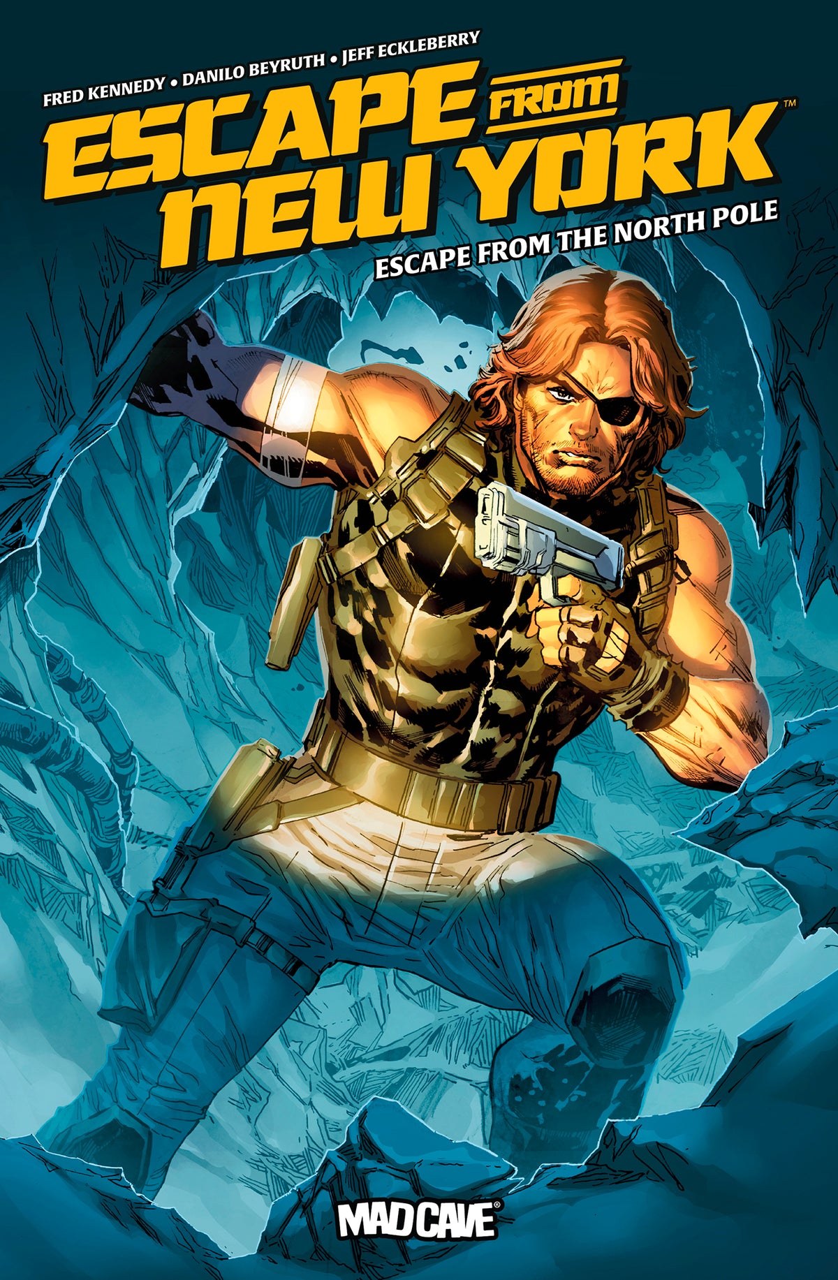 ESCAPE FROM NEW YORK ESCAPE FROM THE NORTH POLE (ONE SHOT) CVR B KEN LASHLEY VAR | MAD CAVE STUDIOS | Comicbookeroo