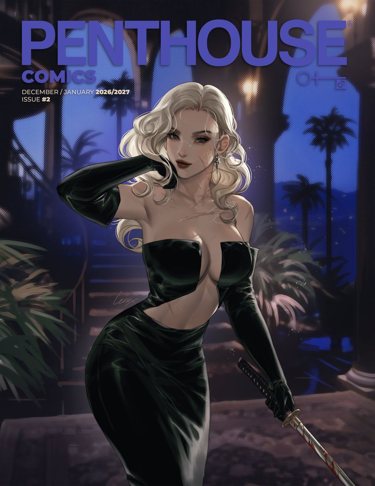 PENTHOUSE COMICS (2027) #2 CVR B LESLEY LEIRIX LI VAR (MR) | MASSIVE PUBLISHING | Comicbookeroo
