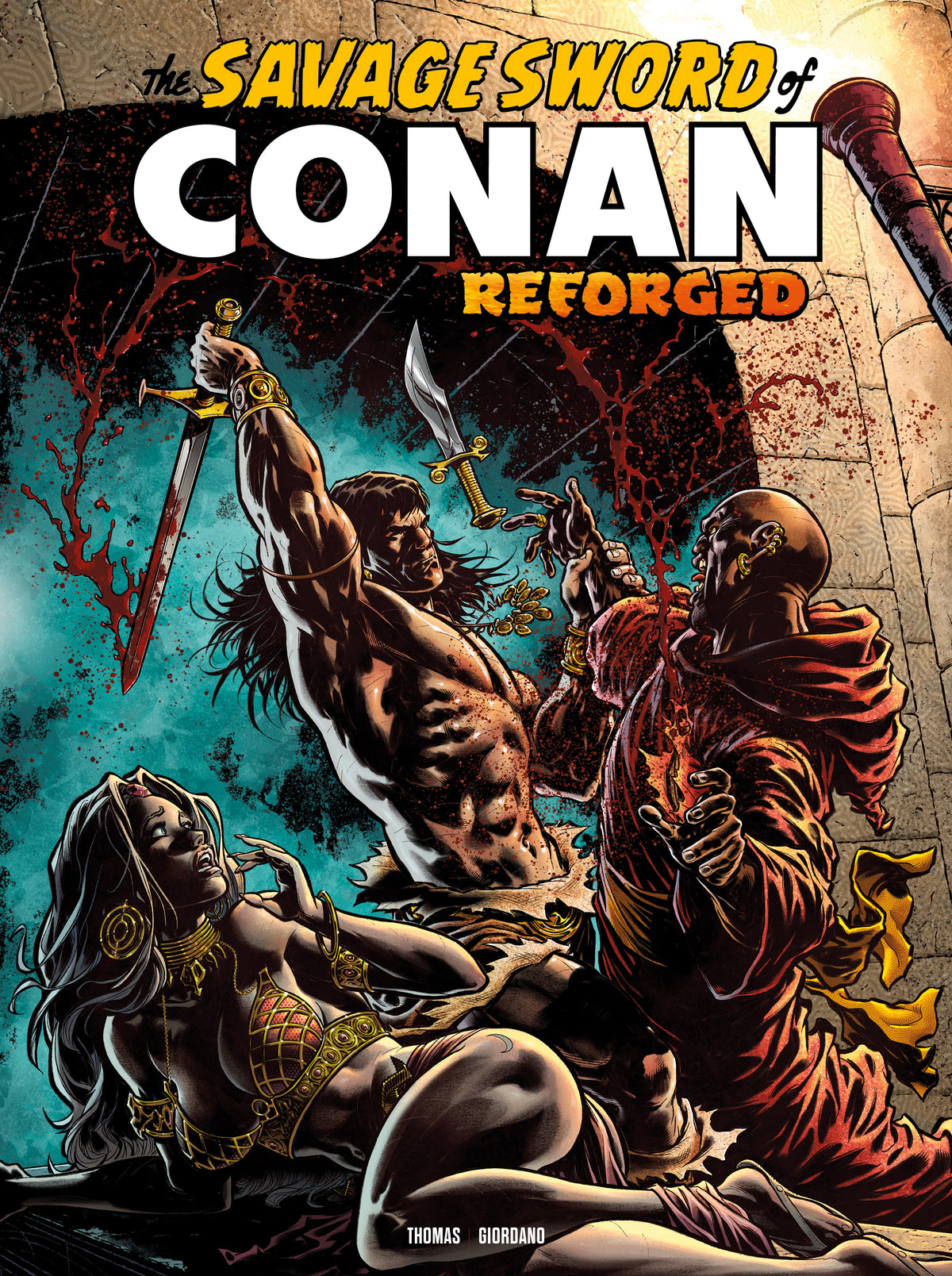 SAVAGE SWORD OF CONAN REFORGED #8 CVR A IAN CHURCHILL (MR) | TITAN COMICS | Comicbookeroo
