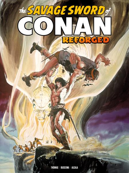 SAVAGE SWORD OF CONAN REFORGED TP VOL 02 DIRECT MARKET EDITION NEAL ADAMS CVR (MR) | TITAN COMICS | Comicbookeroo