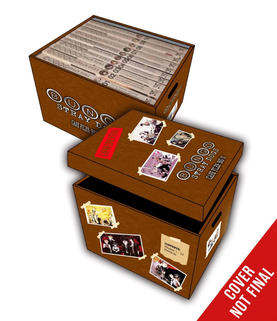 BUNGO STRAY DOGS CASE FILES BSD 01 - 10 BOX SET | YEN PRESS | Comicbookeroo