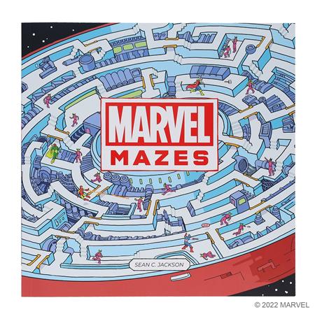 MARVEL MAZES TP (Backorder, Allow 4-5 Weeks)