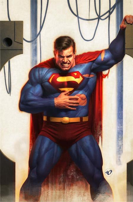 SUPERMAN #34 CVR D ARIEL OLIVETTI CARD STOCK VAR