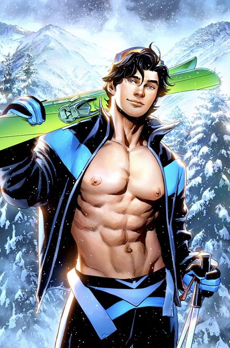 NIGHTWING #134 CVR E TRAVIS MOORE SWEATER WEATHER CARD STOCK VAR (21 Jan Release)