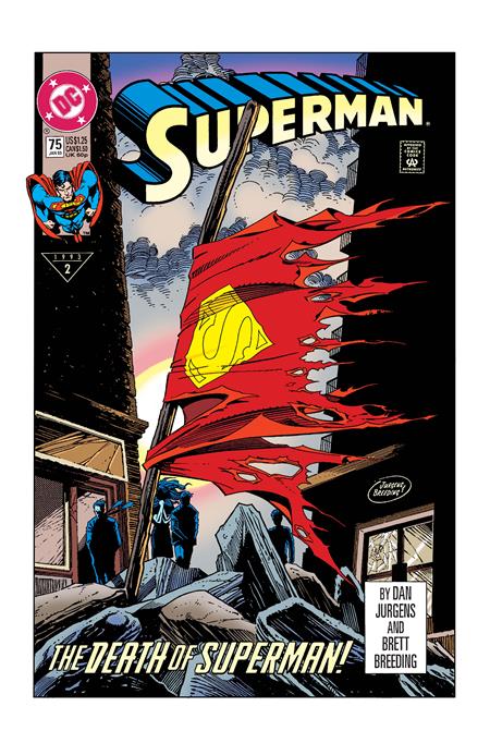 SUPERMAN #75 FACSIMILE EDITION CVR A DAN JURGENS (Backorder, Allow 4-5 Weeks) | DC COMICS | Comicbookeroo