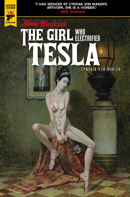 MINKY WOODCOCK THE GIRL WHO ELECTRIFIED TESLA HC (MR) (Backorder, Allow 4-5 Weeks)