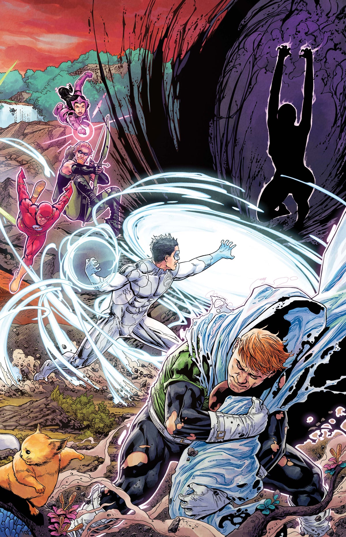 GREEN LANTERN CORPS #24 CVR A FERNANDO PASARIN & OCLAIR ALBERT CONNECTING
