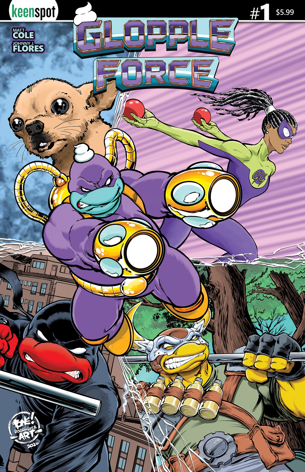 GLOPPLE FORCE #1 CVR B TONE RODRIGUEZ VAR