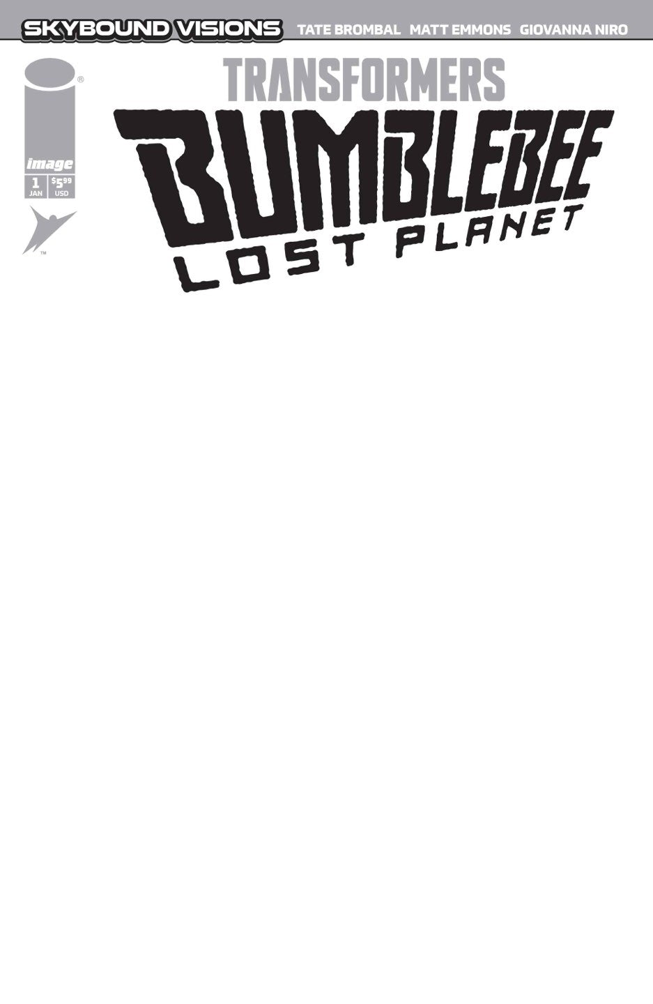 TRANSFORMERS BUMBLEBEE LOST PLANET #1