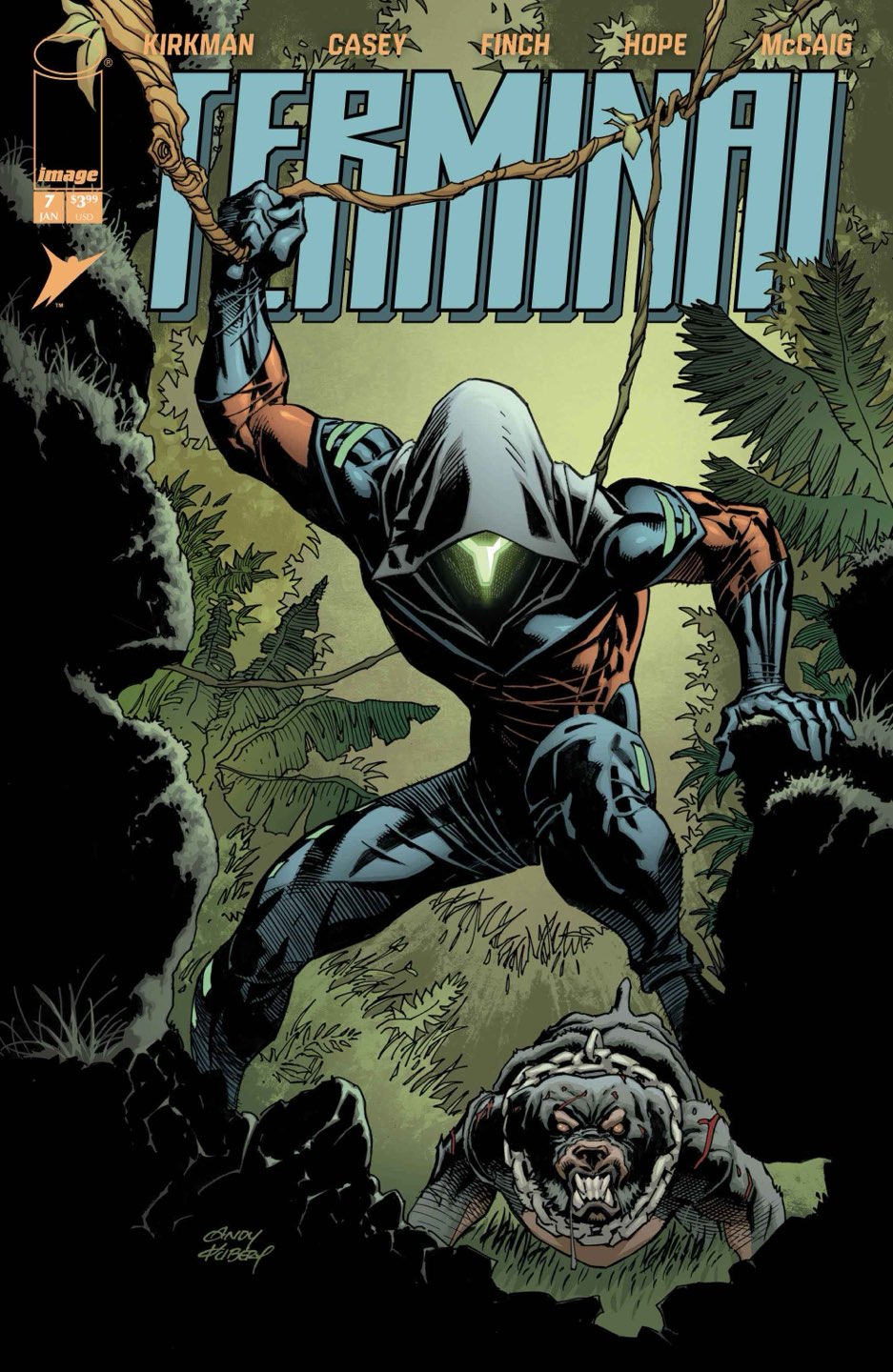 TERMINAL #7 CVR B ARTHUR ADAMS & DAVE MCCAIG VAR