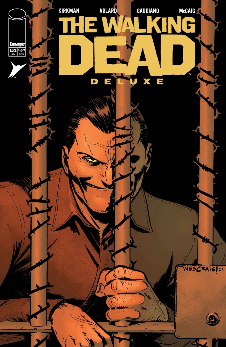 WALKING DEAD DELUXE #152 CVR C WES CRAIG & DAVE MCCAIG VAR