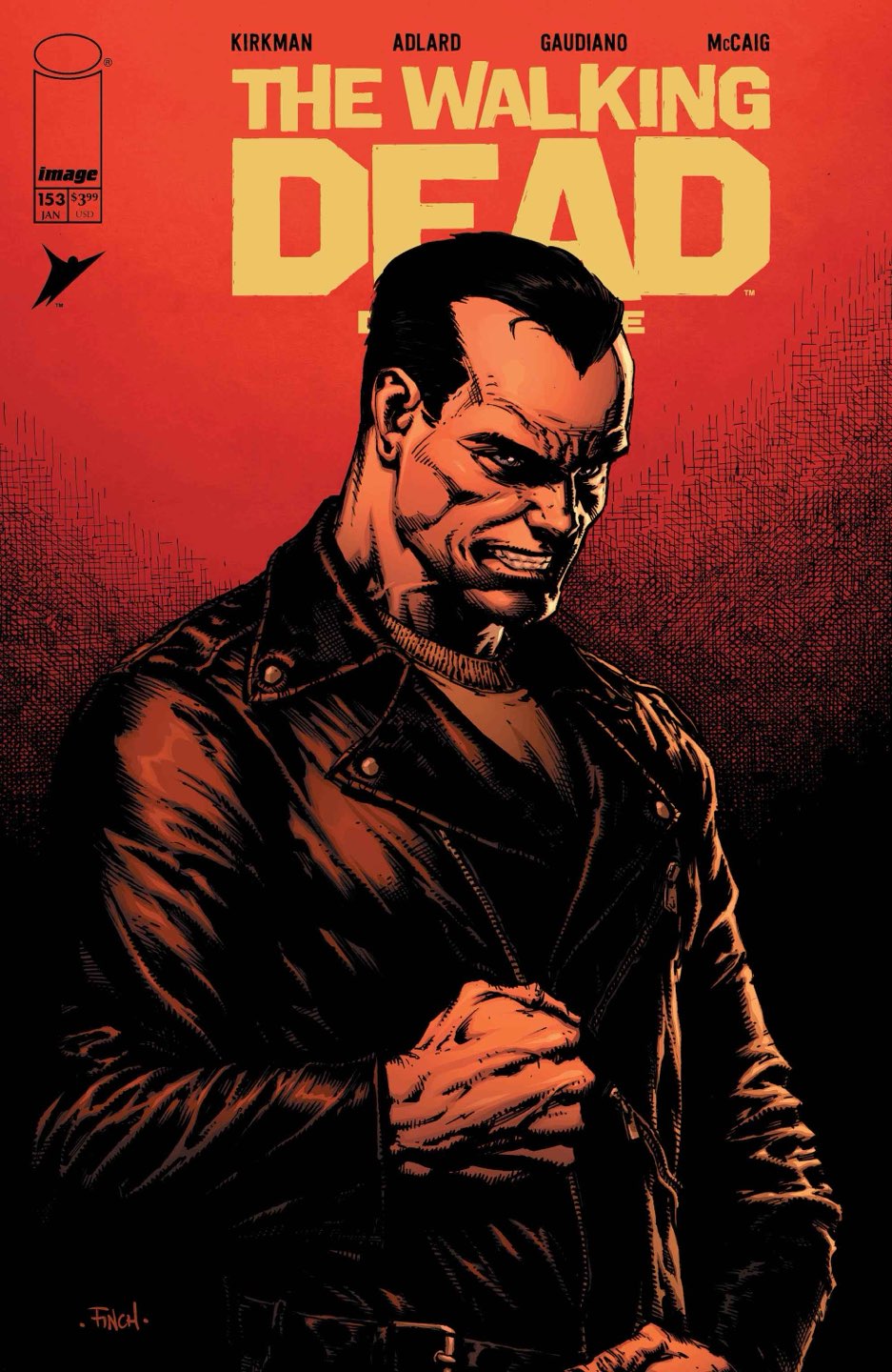 WALKING DEAD DELUXE #153 CVR A DAVID FINCH & DAVE MCCAIG