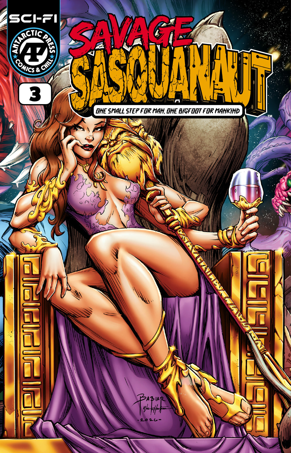 SAVAGE SASQUANAUT #3 CVR A CRAIG BABIAR