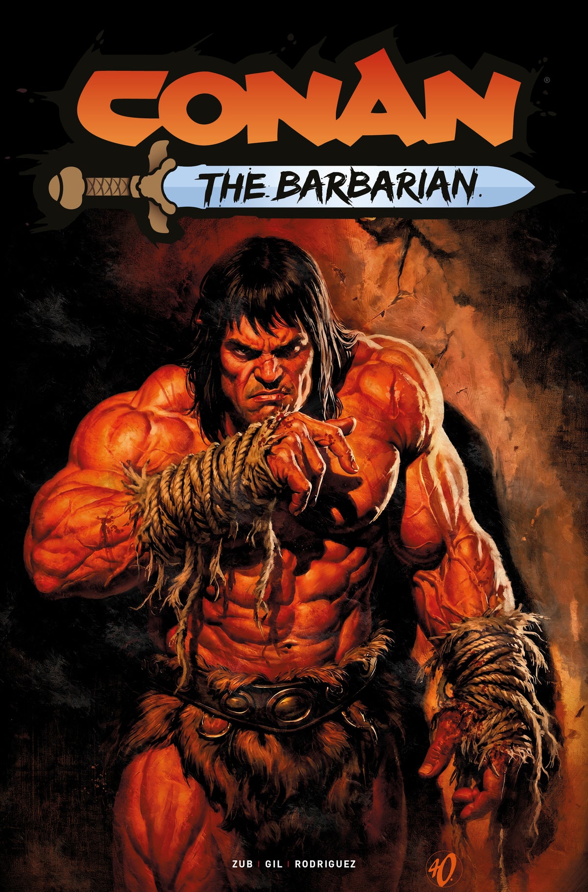 CONAN THE BARBARIAN #39 CVR G ARIEL OLIVETTI FOIL VAR