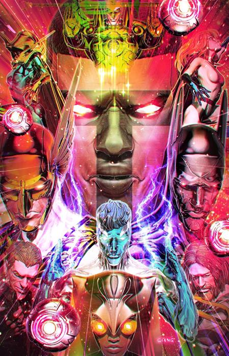 JUSTICE LEAGUE UNLIMITED #16 CVR E JOHN GIANG CARD STOCK VAR