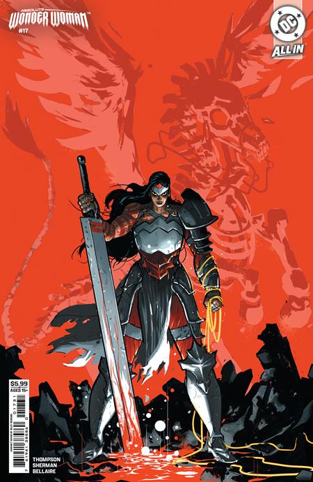 ABSOLUTE WONDER WOMAN #17 CVR C RILEY ROSSMO CARD STOCK VAR (Backorder, Allow 4-5 Weeks)