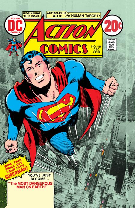 ACTION COMICS #419 FACSIMILE EDITION CVR A NEAL ADAMS (Backorder, Allow 4-5 Weeks) | DC COMICS | Comicbookeroo