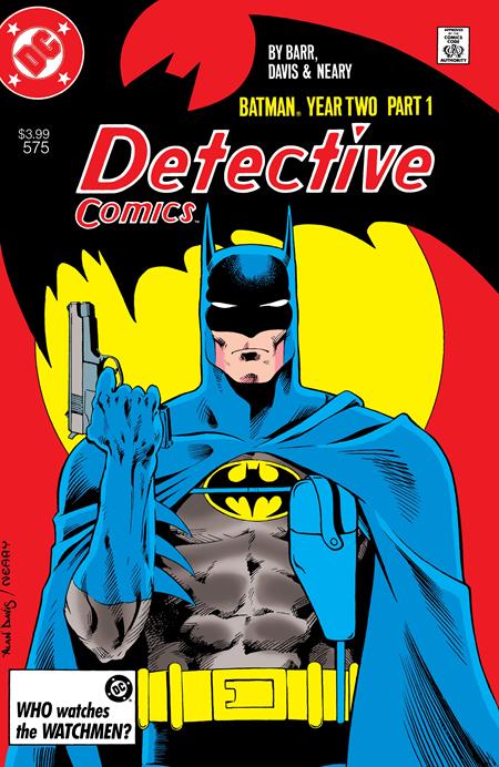 DETECTIVE COMICS #575 FACSIMILE EDITION CVR A ALAN DAVIS (YEAR TWO PART 1 OF 4) (Backorder, Allow 4-5 Weeks)