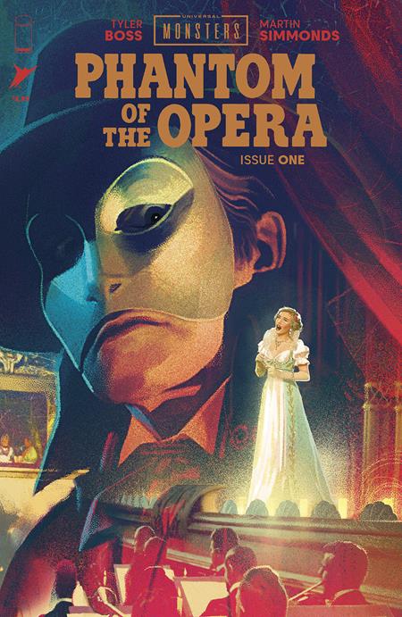 UNIVERSAL MONSTERS PHANTOM OF THE OPERA #1 (OF 4) CVR B JOSHUA MIDDLETON VAR (Backorder, Allow 4-5 Weeks)