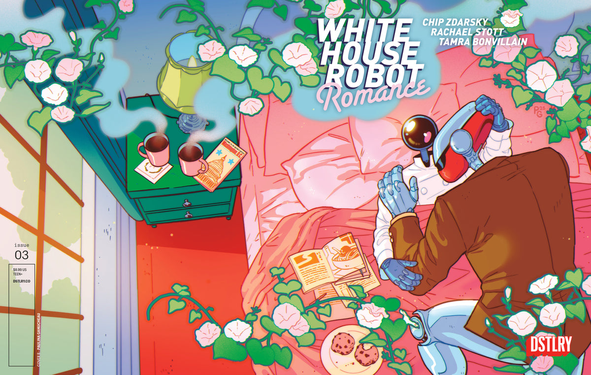 WHITE HOUSE ROBOT ROMANCE #3 CVR B PAULINA GANUCHEAU VAR (Backorder, Allow 4-5 Weeks)