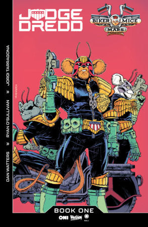 JUDGE DREDD/BIKER MICE FROM MARS #1 COVER C ANDREW KRAHNKE VAR