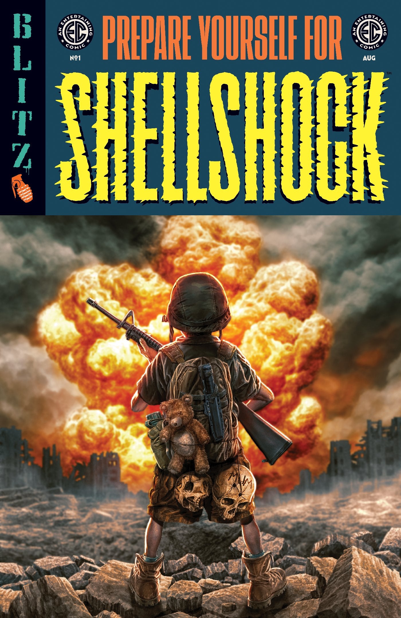 EC SHELLSHOCK #1 CVR A LEE BERMEJO | ONI PRESS | Comicbookeroo