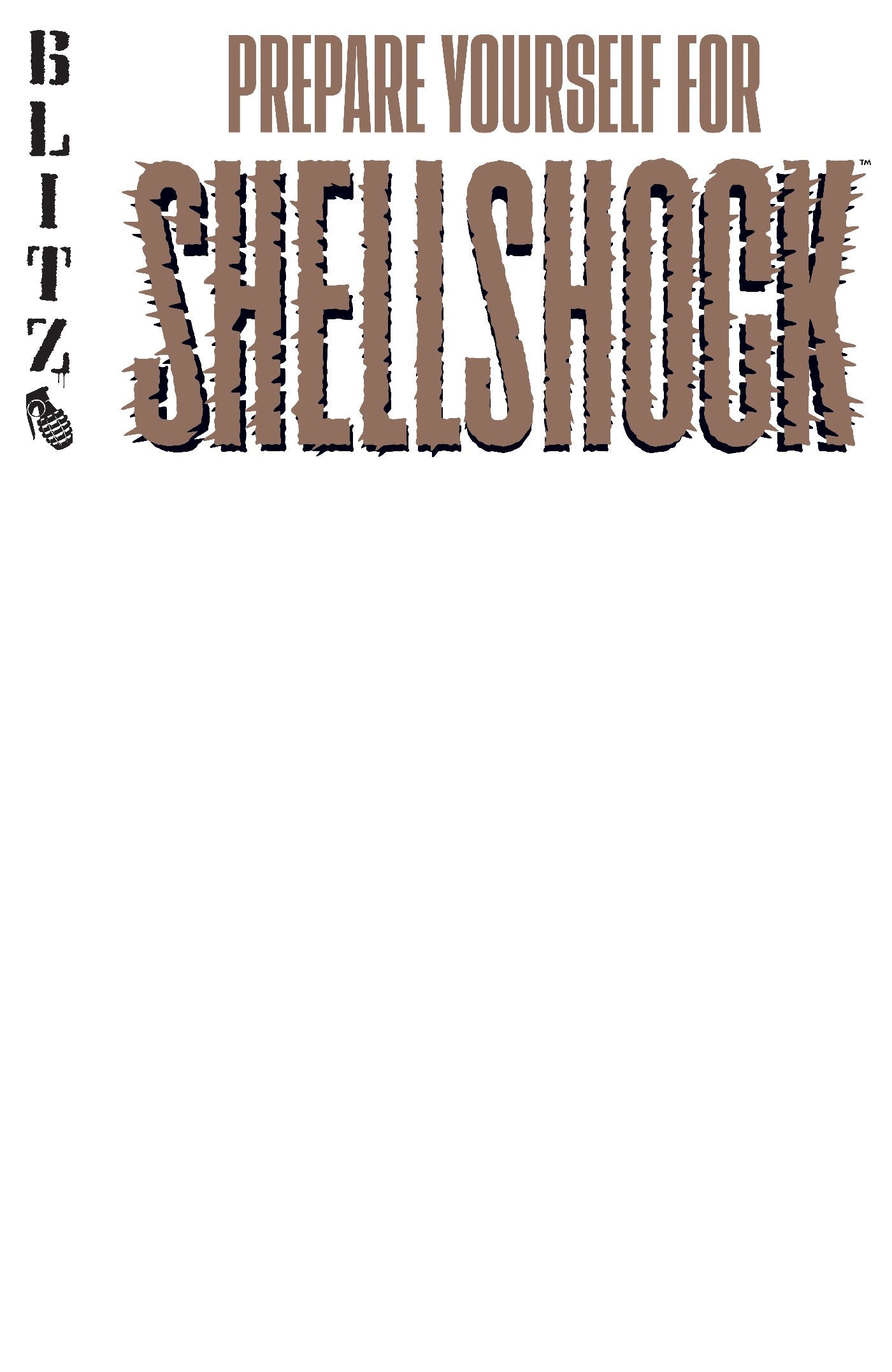 EC SHELLSHOCK #1 CVR D BLANK SKETCH VAR | ONI PRESS | Comicbookeroo