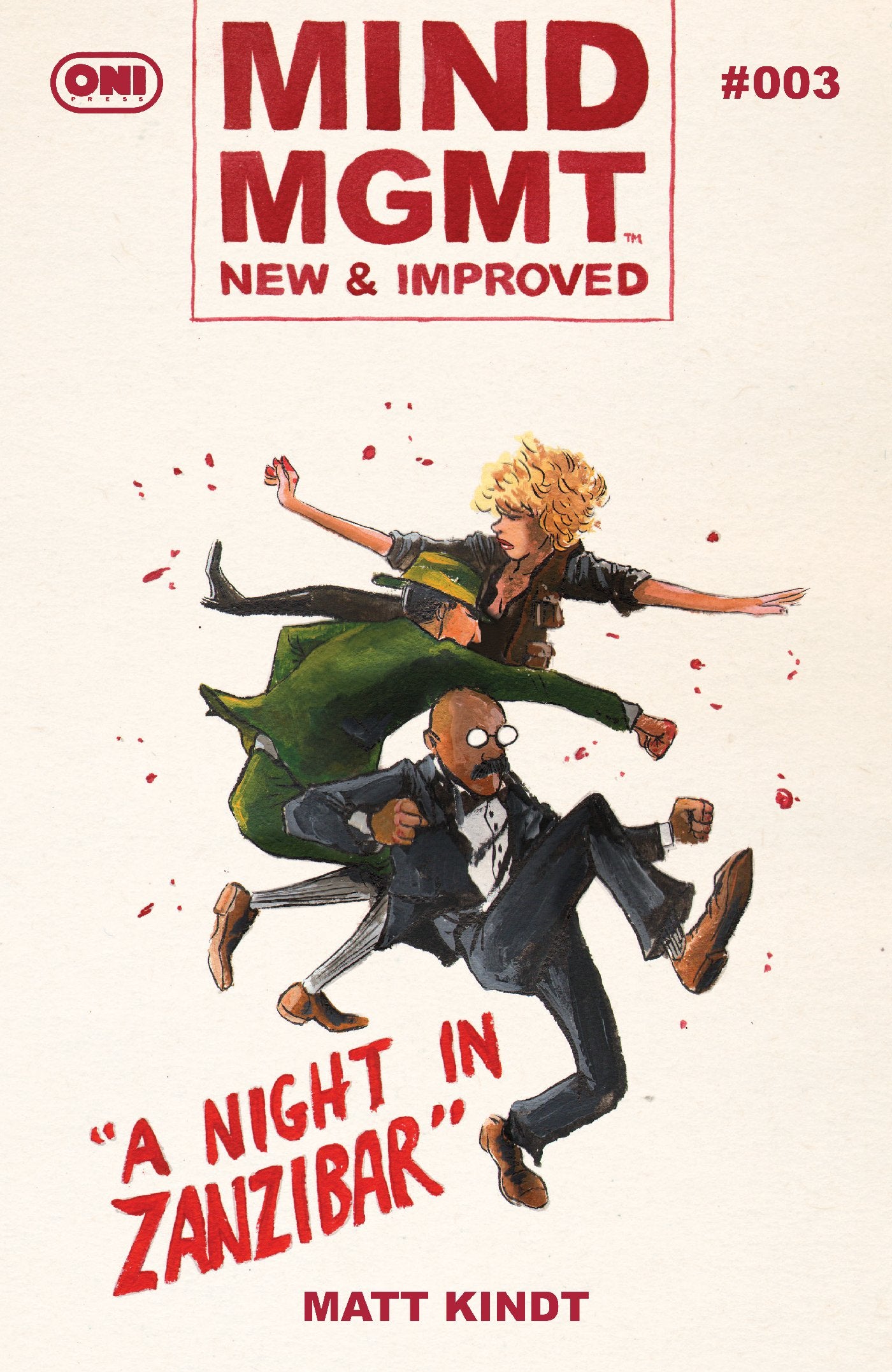 MIND MGMT NEW & IMPROVED #3 CVR A MATT KINDT | ONI PRESS | Comicbookeroo