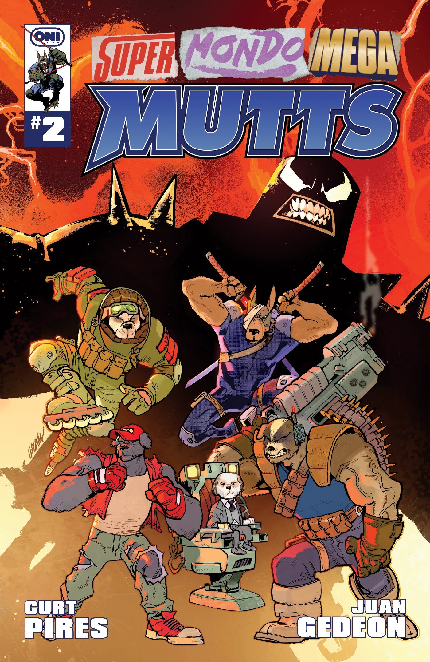 SUPER MONDO MEGA MUTTS #2 (OF 4) CVR C BALAM VAR | ONI PRESS | Comicbookeroo