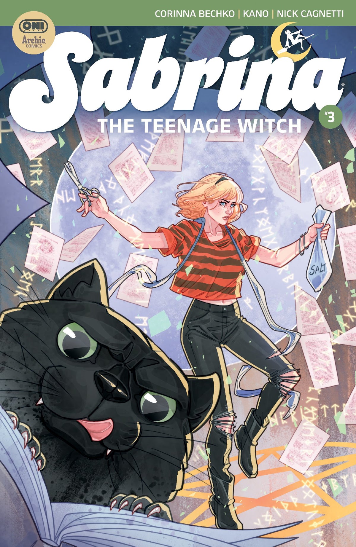 SABRINA THE TEENAGE WITCH #3 COVER A MARGUERITE SAUVAGE