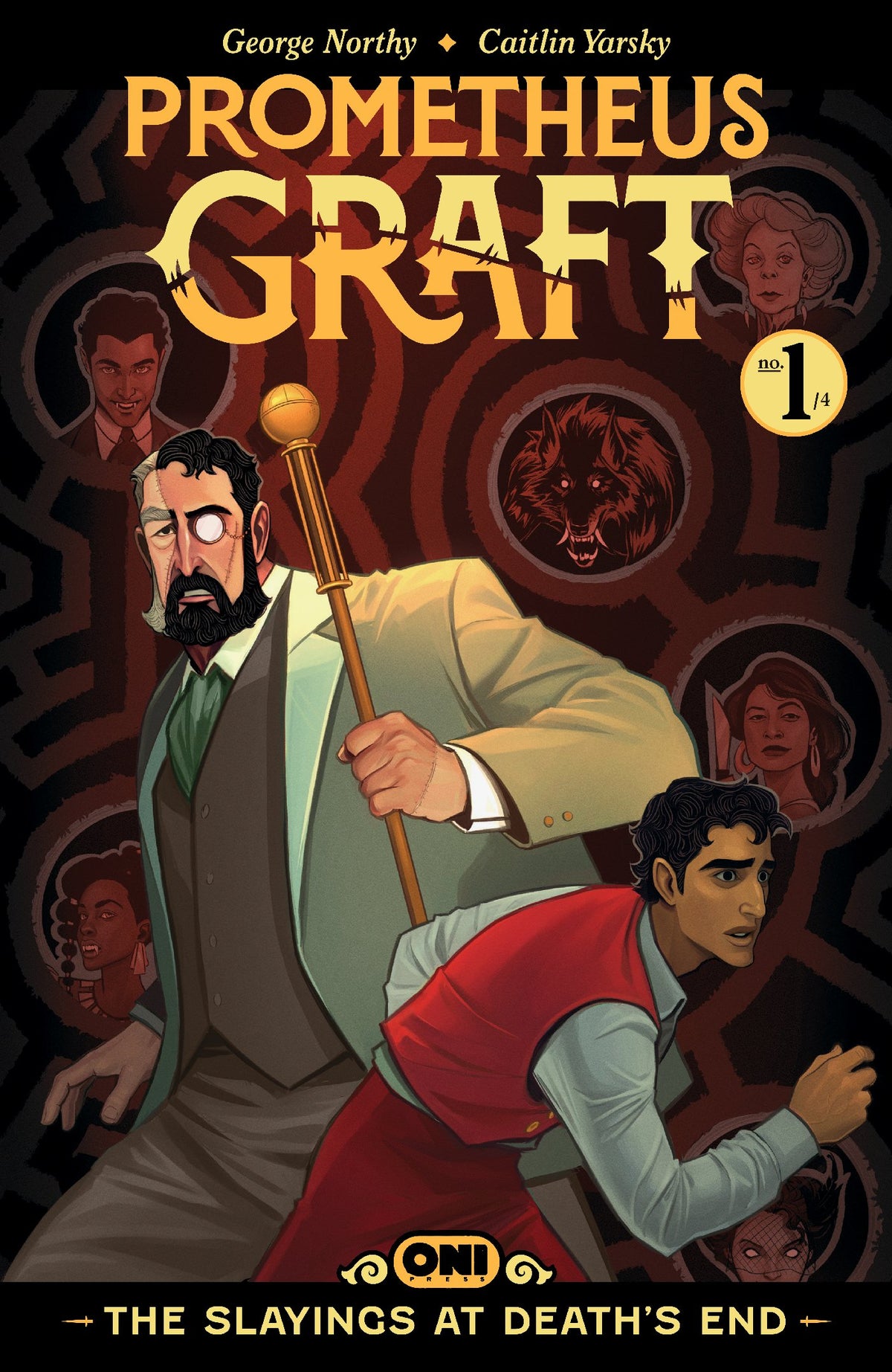 PROMETHEUS GRAFT: THE SLAYINGS AT DEATH'S END #1 COVER A CAITLIN YARSKY