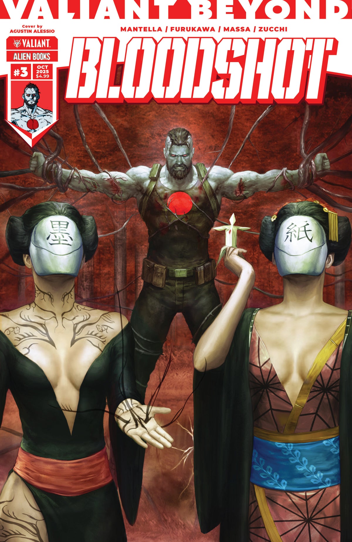 VALIANT BEYOND BLOODSHOT #3 CVR C ALESSIO (MR) (Backorder, Allow 4-5 Weeks)
