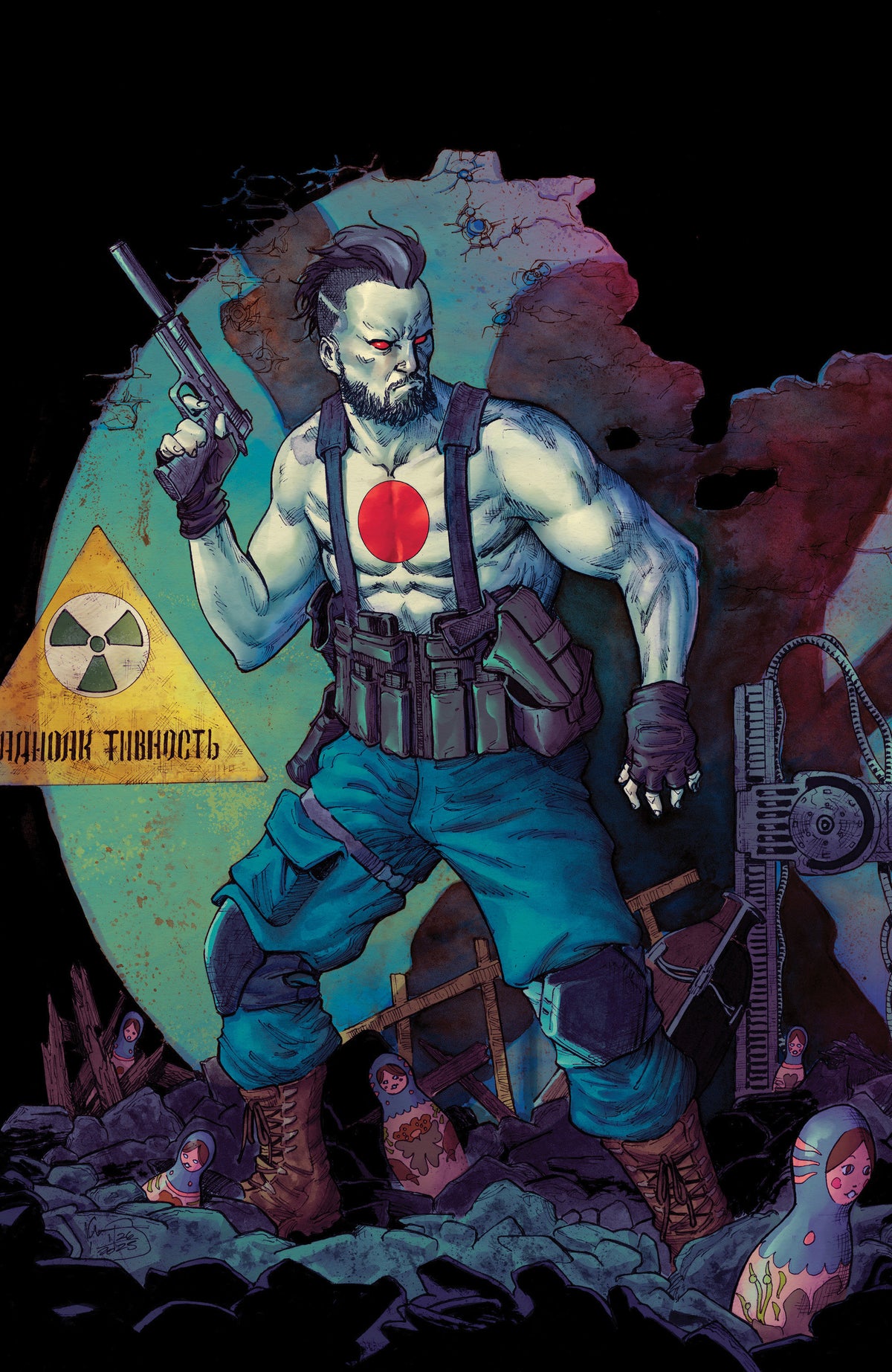 VALIANT BEYOND BLOODSHOT #4--MAN MADE HELL #1 VAR C (BIRR) (Backorder, Allow 4-5 Weeks)