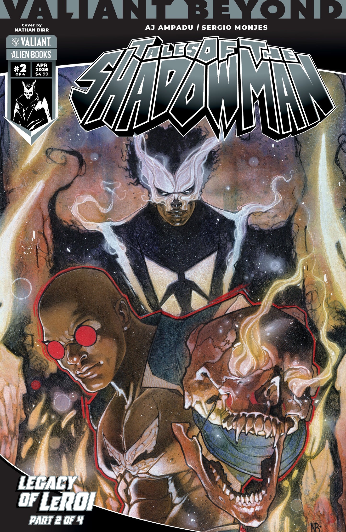 VALIANT BEYOND TALES SHADOWMAN #8--LEGACY OF LEROI #2 COVER A (BIRR) (12 Aug Release)