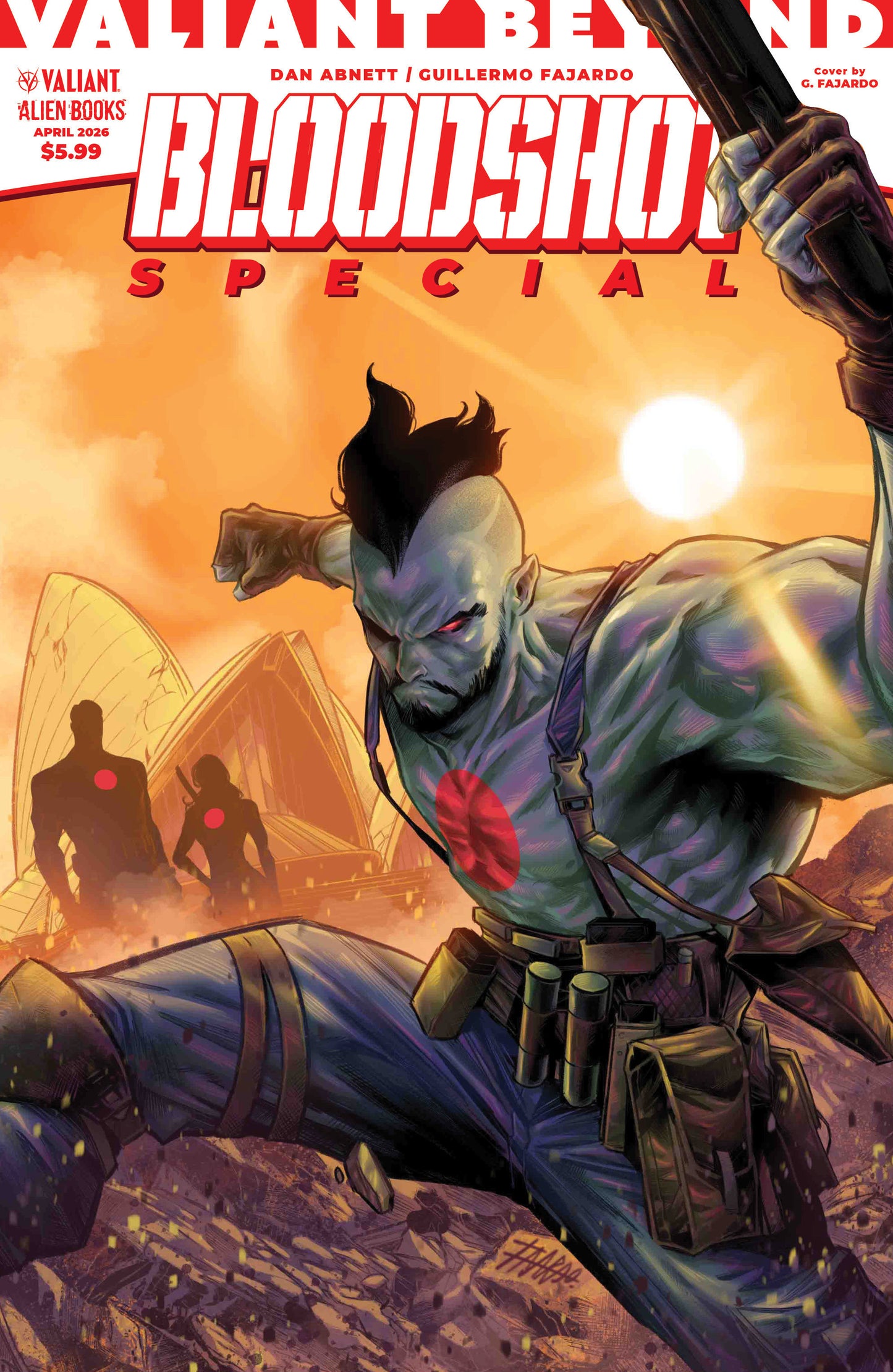 VALIANT BEYOND: BLOODSHOT: SPECIAL COVER A (FAJARDO) (Backorder, Allow 4-5 Weeks)