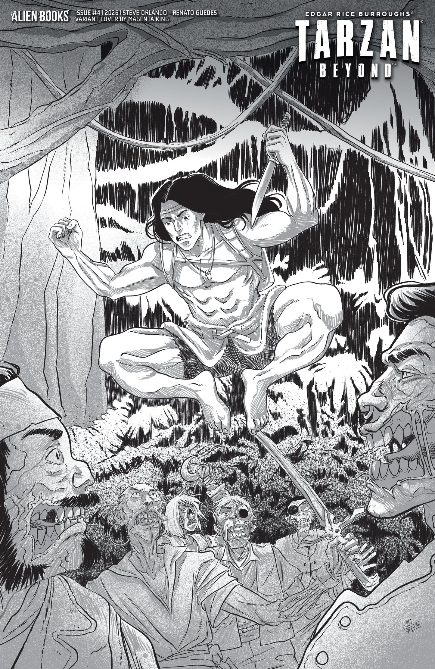 TARZAN BEYOND #4 VAR D