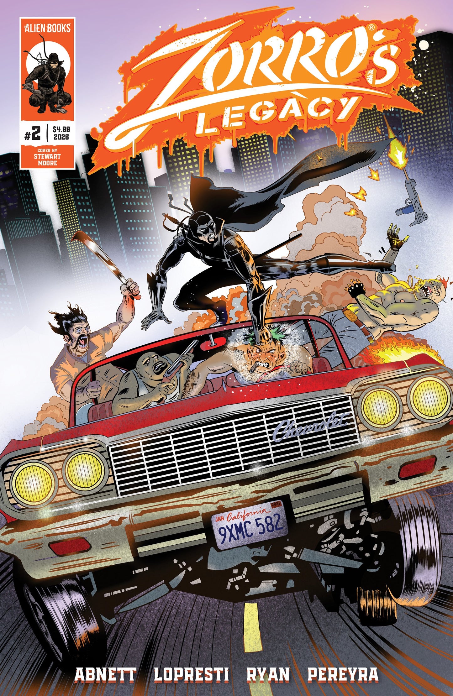ZORRO'S LEGACY #2 VAR B (MOORE) | IDW PUBLISHING | Comicbookeroo