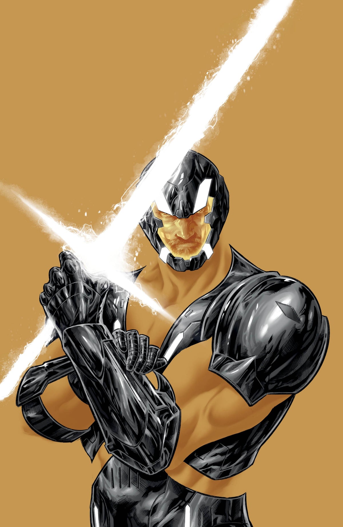 X-O MANOWAR BLACK, WHITE & GOLD #1 VAR C
