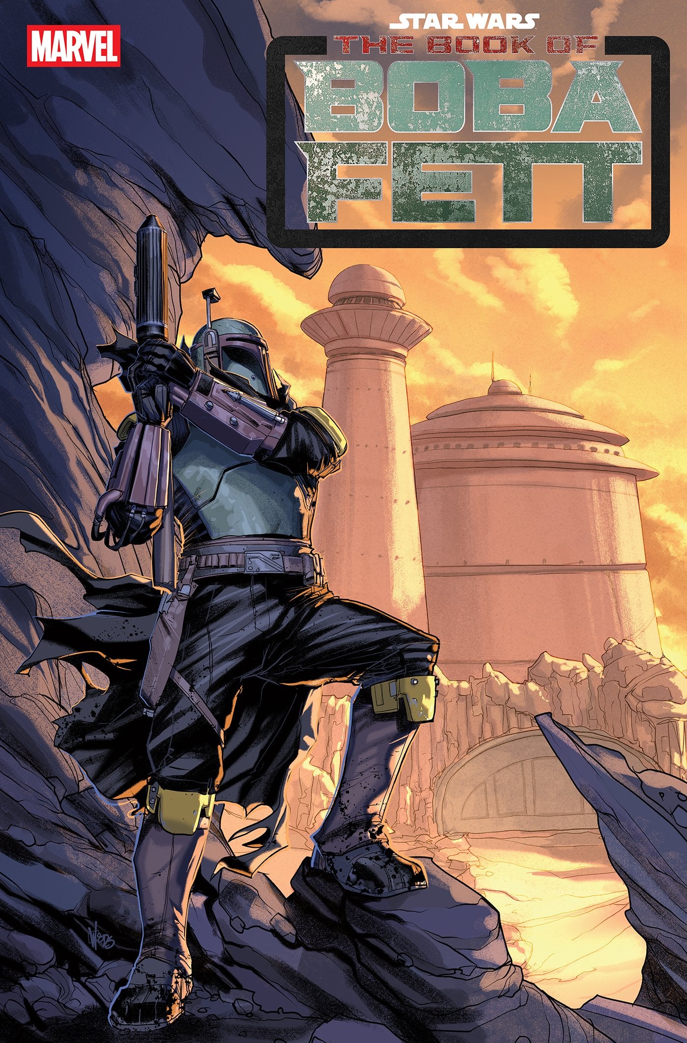 STAR WARS: THE BOOK OF BOBA FETT #4 PETE WOODS VAR | MARVEL | Comicbookeroo